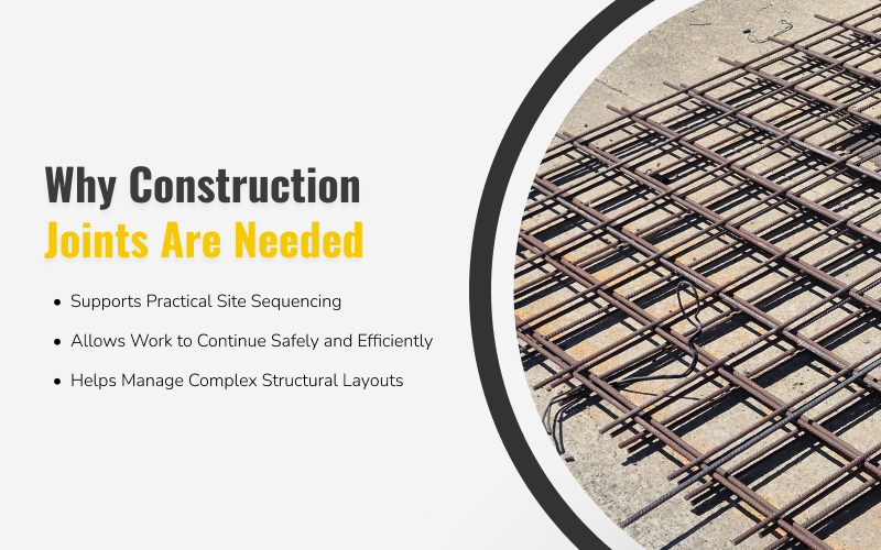Why Construction Joints Are Needed